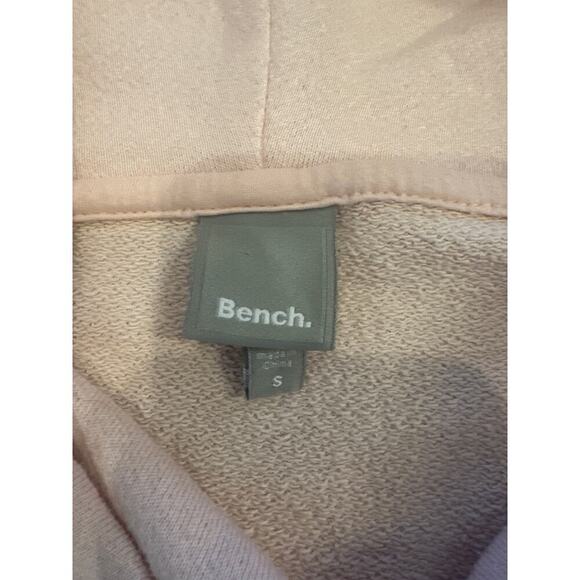 Bench Cowl Neck Sweatshirt Pale Pink Womens Small Pullover - Picture 2 of 4